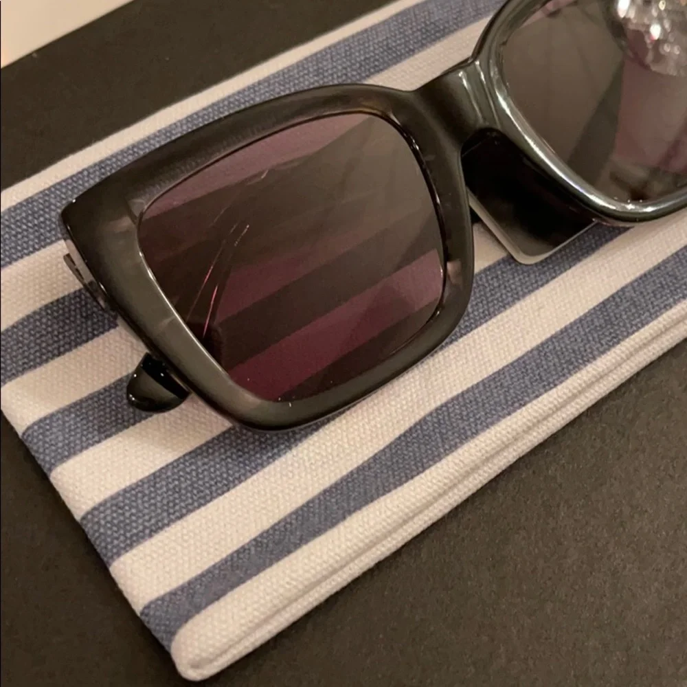 J.Crew Oversized square sunglasses Black AP922